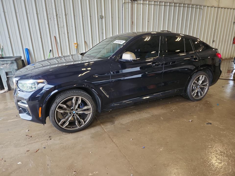 2020 BMW X4 VIN 5UX2V5C01L9B22113 COPART salvage auction — HAIL, WI - CERT OF TITLE-CLAIM PAID, sold $14,000 on 2026-07-20 (photo 1)