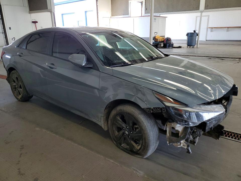 2022 Hyundai Elantra VIN KMHLM4AG4NU330045 COPART salvage auction — FRONT END, Wa - Bill Of Sale, sold $1,900 on 2026-07-08 (photo 4)