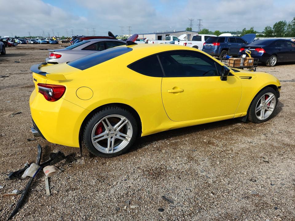 2017 Subaru Brz VIN JF1ZCAC14H9601126 COPART salvage auction — FRONT END, Il - Salvage Certificate, sold $3,750 on 2026-07-16 (photo 3)