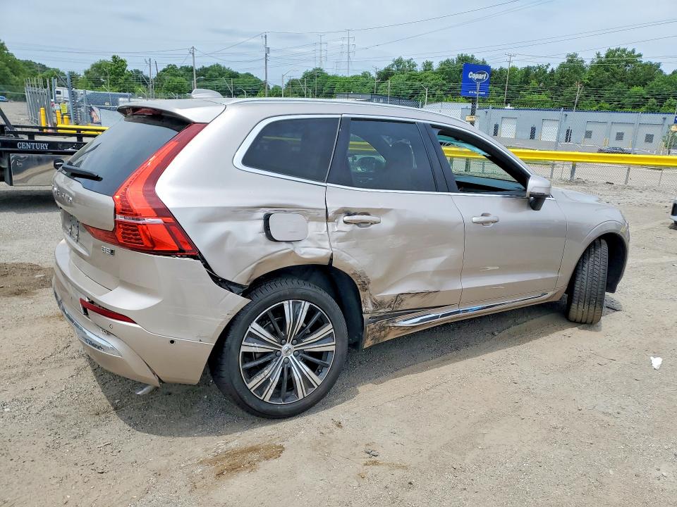 2023 Volvo Xc60 VIN YV4L12RAXP1274017 COPART salvage auction — SIDE, Md - Cert Of Salvage < 75% Damage, sold $15,400 on 2026-07-28 (photo 3)