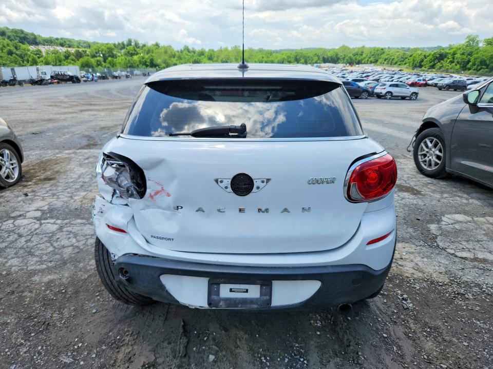 2014 Mini Cooper VIN WMWSS1C58EWN94841 COPART salvage auction — REAR END, Pa - Certificate Of Salvage, sold $475 on 2026-07-10 (photo 6)