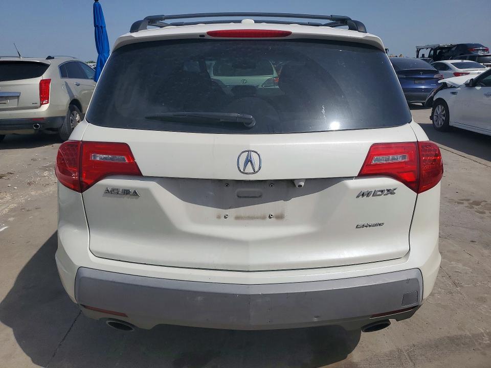 2009 Acura Mdx VIN 2HNYD28659H509967 COPART salvage auction — SIDE, Tx - Salvage Vehicle Title, sold $150 on 2026-07-18 (photo 6)