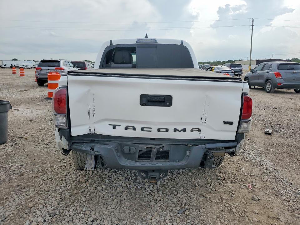 2022 Toyota Tacoma VIN 3TMCZ5AN8NM494154 COPART salvage auction — REAR END, Tx - Salvage Vehicle Title, sold $14,100 on 2026-07-30 (photo 6)