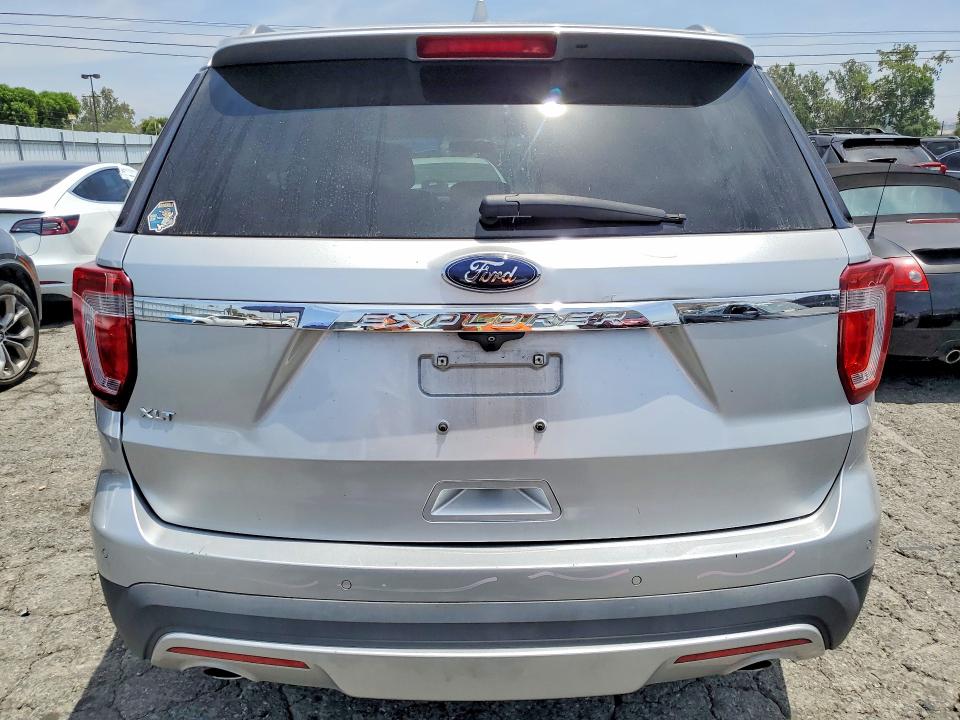 2017 Ford Explorer VIN 1FM5K8D80HGD43582 COPART salvage auction — FRONT END, Ca - Salvage Certificate, sold $2,400 on 2026-07-02 (photo 6)