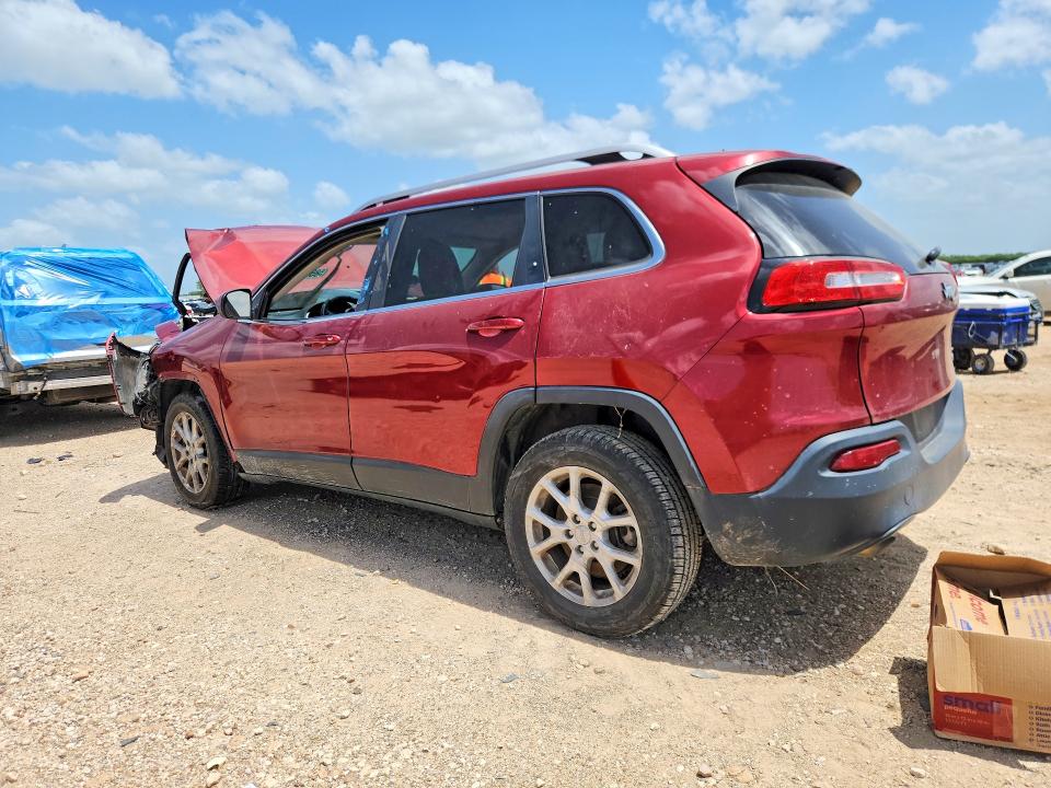 2014 Jeep Cherokee VIN 1C4PJLCS2EW155518 COPART salvage auction — FRONT END, Tx - Salvage Vehicle Title, sold $900 on 2026-07-02 (photo 2)