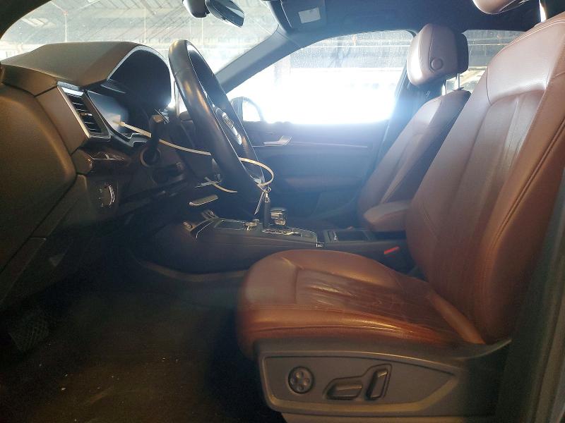 2018 Audi Q5 VIN WA1BNAFY8J2235632 COPART salvage auction — FRONT END, Ca - Salvage Certificate, sold $6,500 on 2026-07-13 (photo 7)