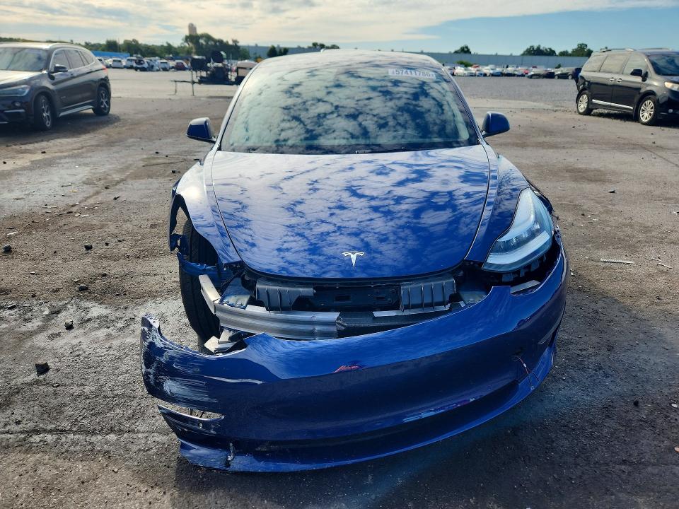 2022 Tesla VIN 5YJ3E1EB4NF274762 COPART salvage auction — FRONT END, Fl - Cert Of Title Slvg Rebuildable, sold $7,300 on 2026-07-13 (photo 5)