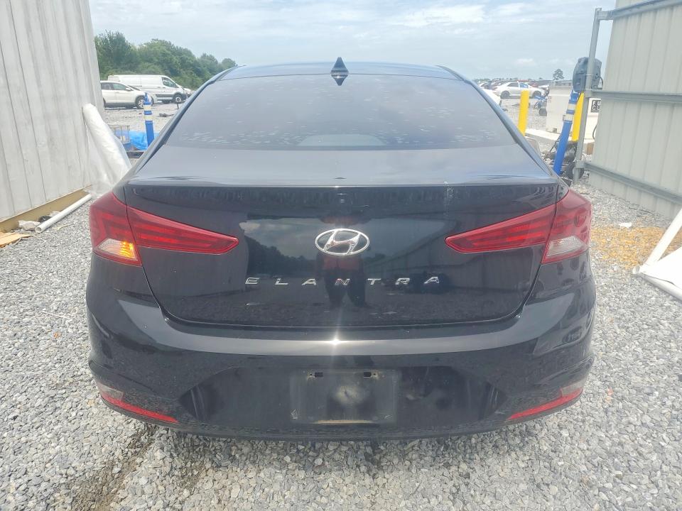 2020 Hyundai Elantra VIN KMHD84LF1LU039464 COPART salvage auction — FRONT END, TX - CERTIFICATE OF TITLE, sold $3,200 on 2026-07-14 (photo 6)