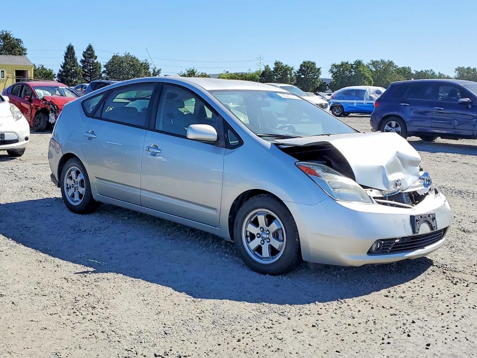 2005 Toyota Prius VIN JTDKB20U553038945 COPART salvage auction — FRONT END, Ca - Salvage Certificate, sold $15 on 2026-07-28 (photo 4)