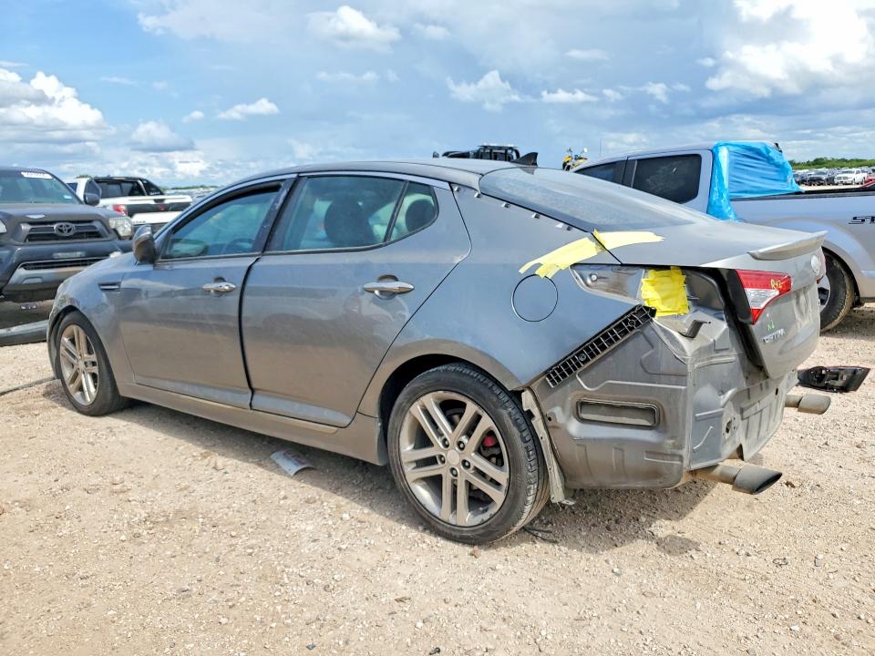 2013 Kia Optima VIN 5XXGR4A61DG116505 COPART salvage auction — REAR END, Tx - Salvage Vehicle Title, sold $475 on 2026-07-16 (photo 2)