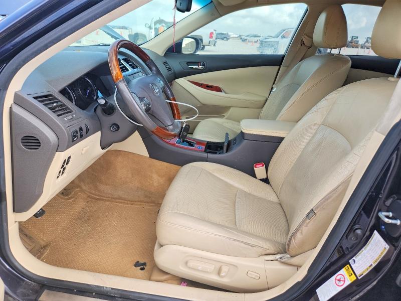 2010 Lexus ES VIN JTHBK1EGXA2365966 COPART salvage auction — FRONT END, Tx - Salvage Vehicle Title, sold $250 on 2026-07-30 (photo 7)
