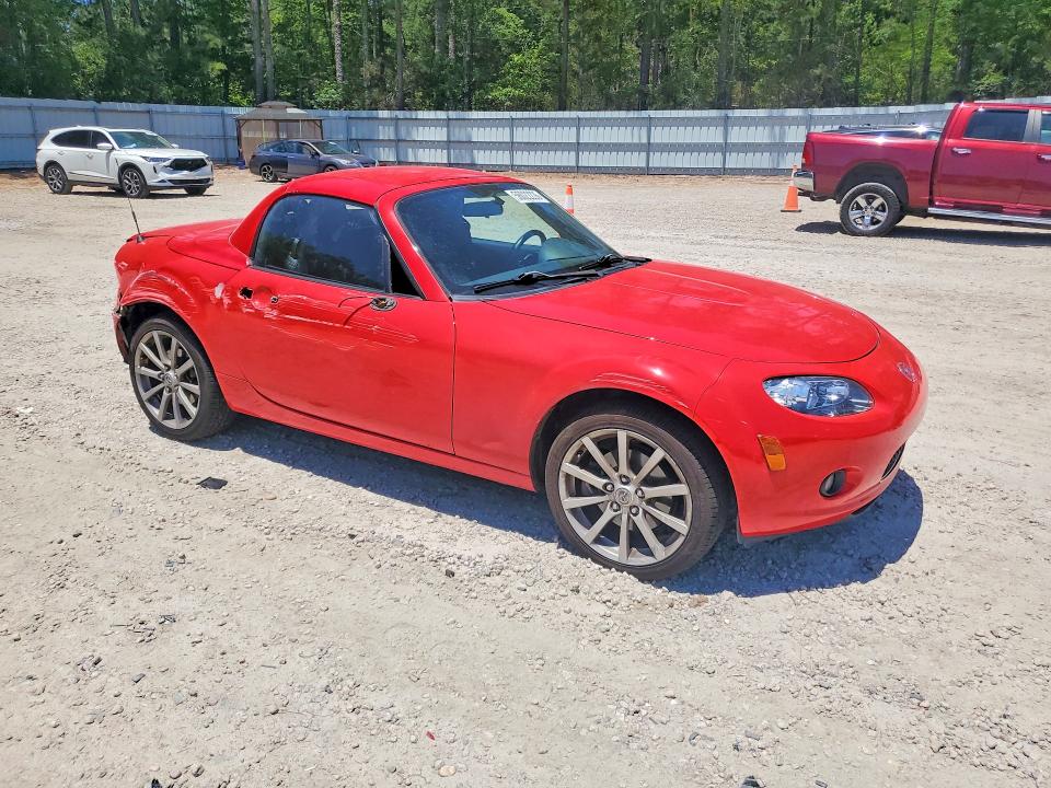 2008 Mazda Mx-5 VIN JM1NC26F880149644 COPART salvage auction — REAR END, NC - SALVAGE CERTIFICATE OF TITLE, sold $1,350 on 2026-07-31 (photo 4)