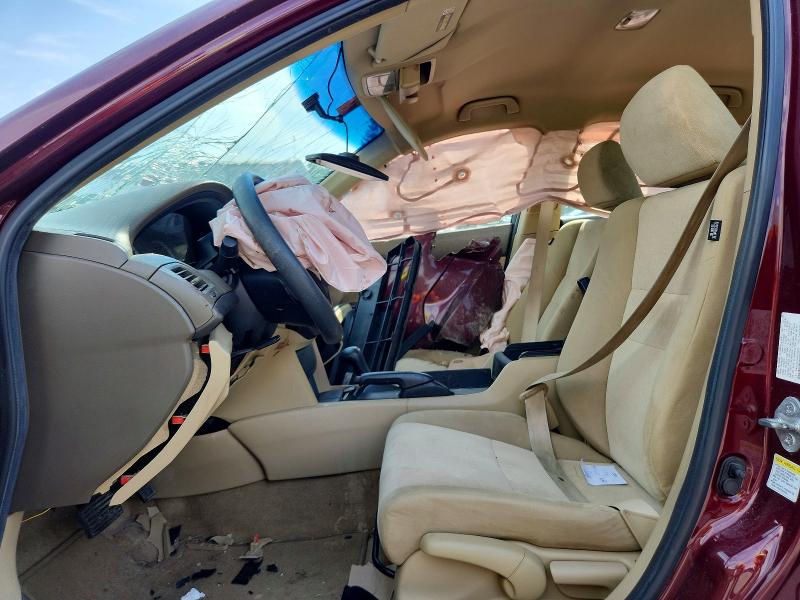 2010 Honda Accord VIN 1HGCP2F31AA073607 COPART salvage auction — FRONT END, Ma - Cert Of Title-Reconstrctd Coll, sold $325 on 2026-07-02 (photo 7)