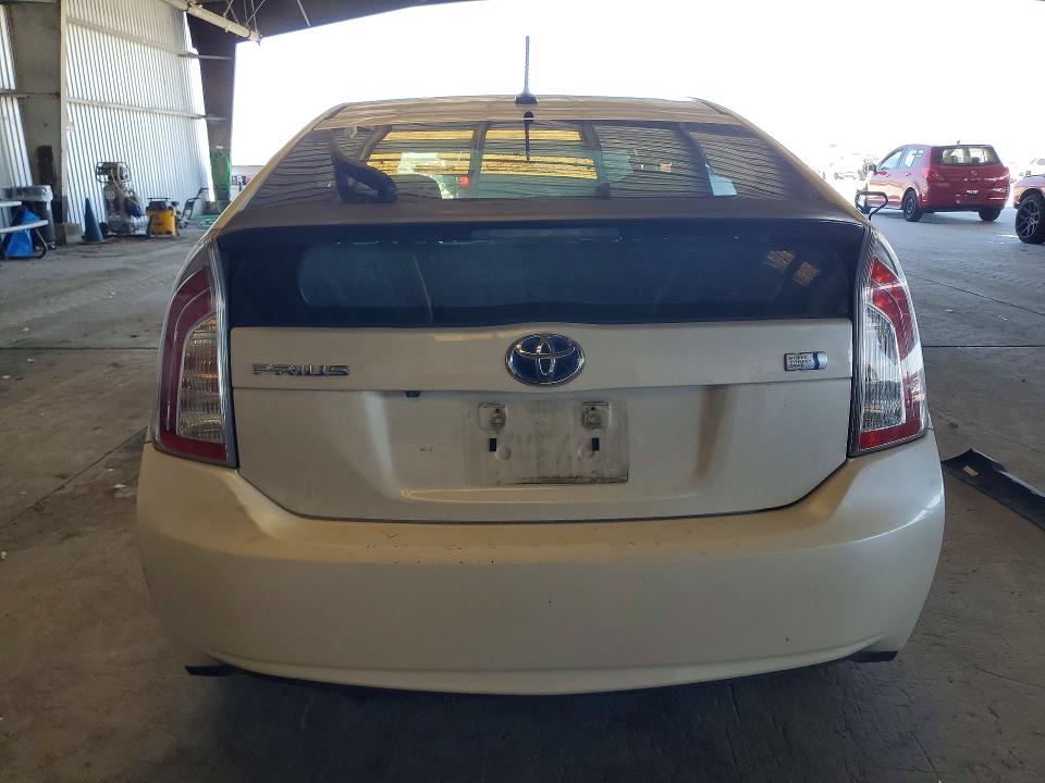2013 Toyota Prius VIN JTDKN3DU4D5599888 COPART salvage auction — FRONT END, Ca - Salvage Certificate, sold $1,300 on 2026-07-27 (photo 6)