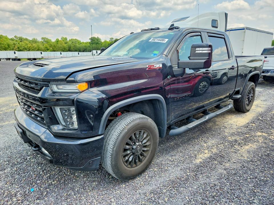 2022 Chevrolet VIN 1GC4YUEY7NF125730 COPART salvage auction — SIDE, Va - Cert Of Title - Salvage, sold $19,500 on 2026-07-29 (photo 1)