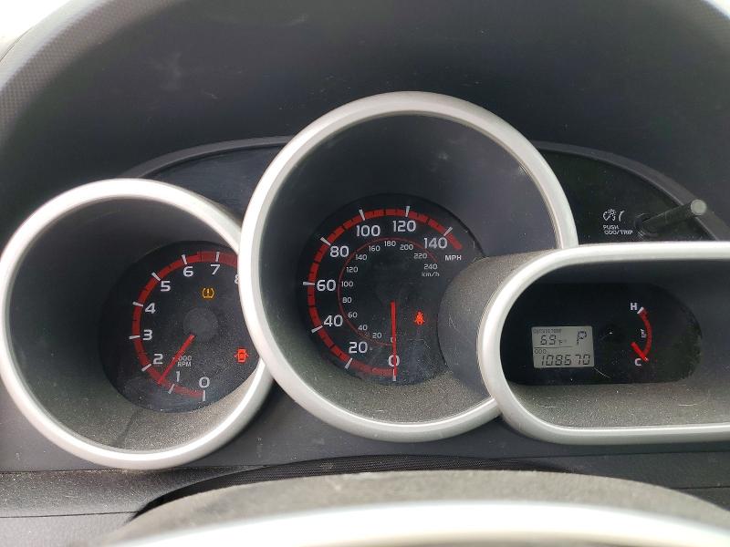 2010 Pontiac Vibe VIN 5Y2SM6E01AZ417892 COPART salvage auction — REAR END, CO - BILL OF SALE-PARTS ONLY, sold $275 on 2026-07-21 (photo 9)