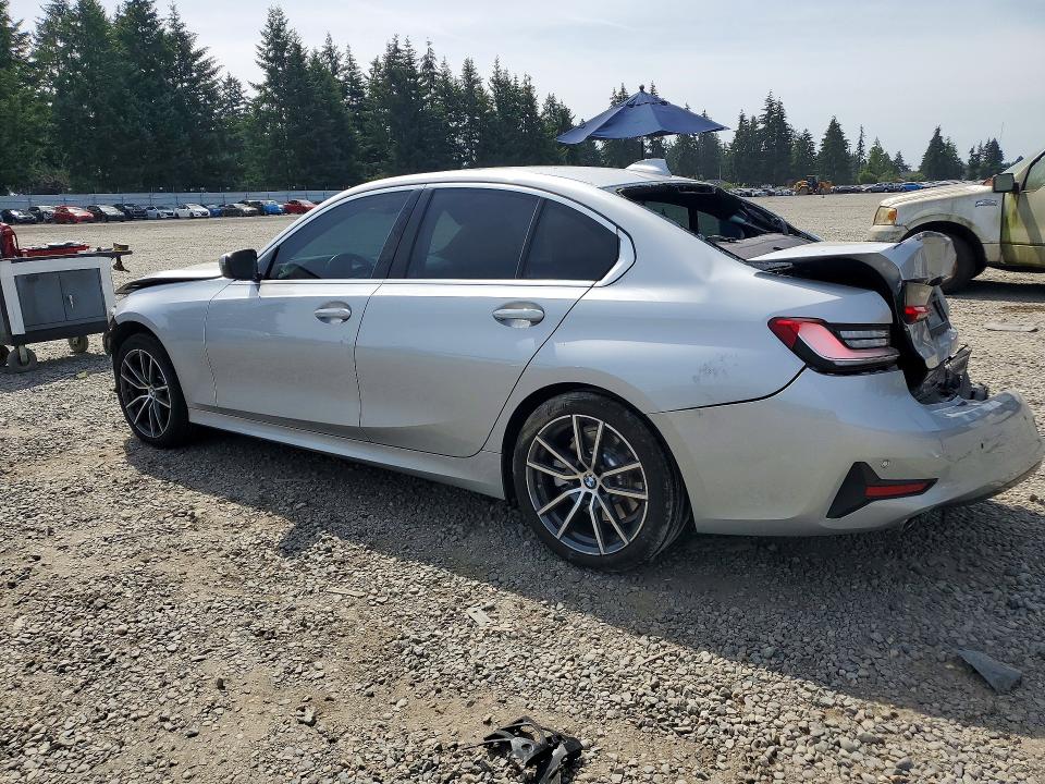 2020 BMW 3er VIN WBA5R1C02LFH80114 COPART salvage auction — REAR END, Wa - Bill Of Sale, sold $4,200 on 2026-07-10 (photo 2)