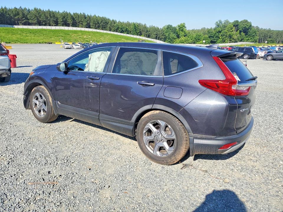 2017 Honda Cr-v VIN 7FARW1H84HE020243 COPART salvage auction — FRONT END, Nc - Salvage Certificate Of Title, sold $175 on 2026-07-30 (photo 2)