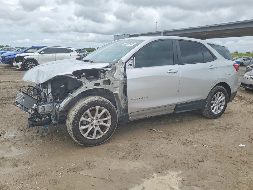 2021 Chevrolet Equinox VIN 3GNAXHEV3MS133327 COPART salvage auction — FRONT END, Salvage Title, sold $825 on 2026-07-28 (photo 1)