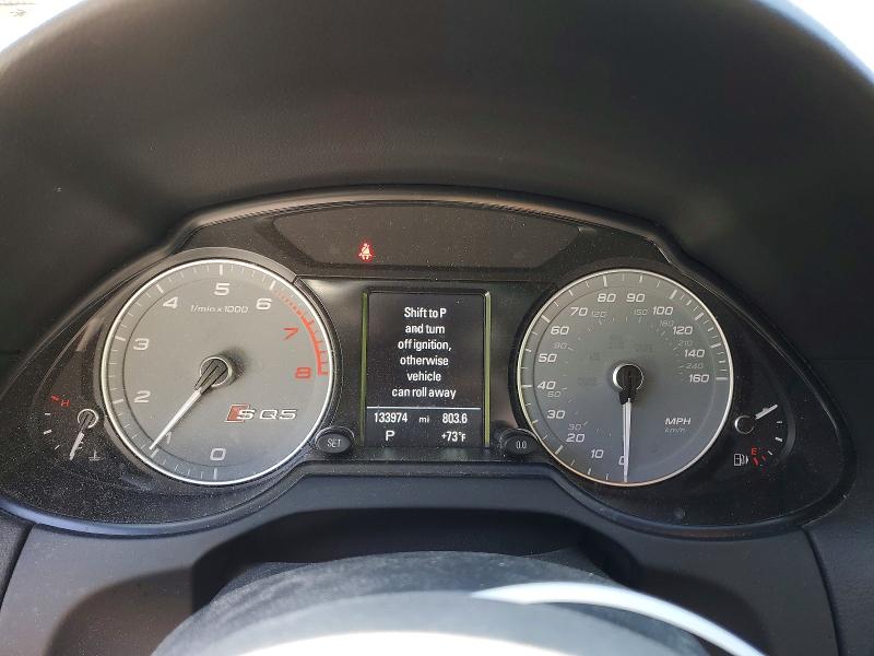 2015 Audi Sq5 VIN WA1VGAFP7FA089929 COPART salvage auction — UNDERCARRIAGE, Md - Cert Of Salvage > 75% Damage, sold $2,550 on 2026-07-10 (photo 9)