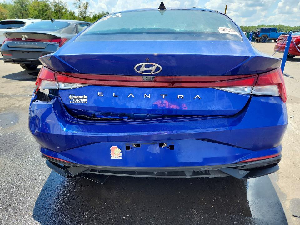 2023 Hyundai Elantra VIN KMHLS4AG2PU557131 COPART salvage auction — ALL OVER, Fl - Certificate Of Title, sold $2,950 on 2026-07-14 (photo 6)