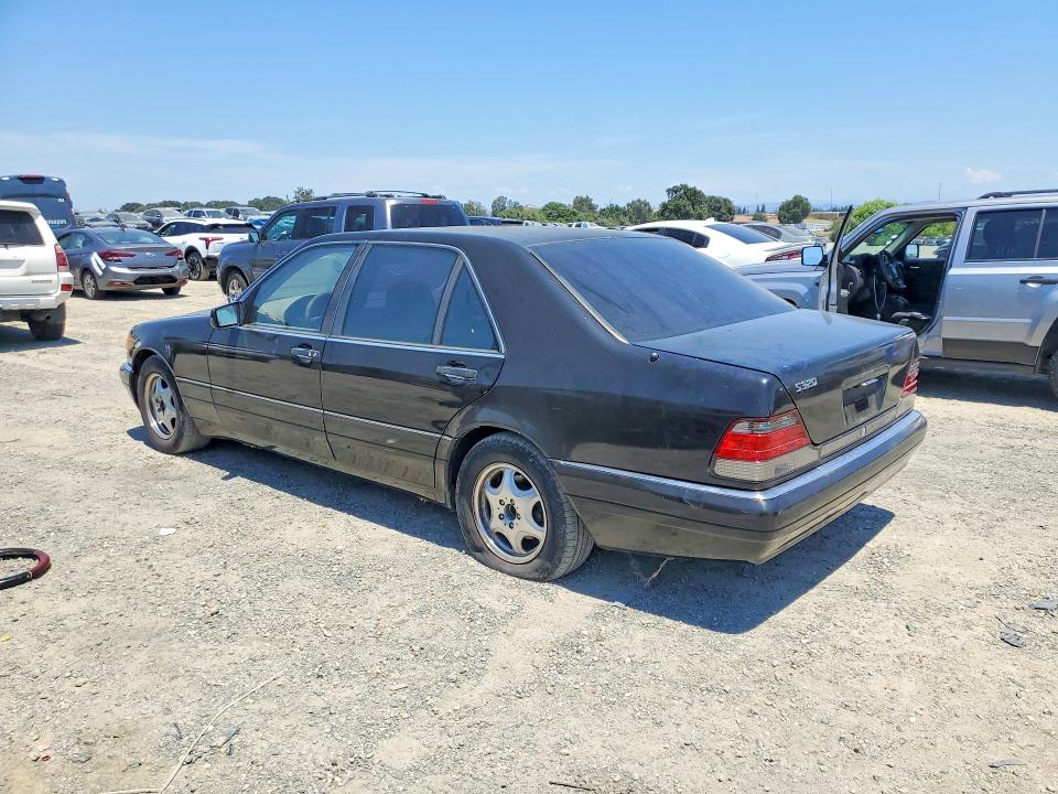 1999 Mercedes-benz S class VIN WDBGA33G5XA407062 COPART salvage auction — FRONT END, Ca - Dis/Dlr/Exp Clean W/Salv Hist, sold $375 on 2026-07-30 (photo 2)