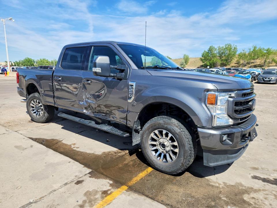 2022 Ford VIN 1FT7W2BN5NED33239 COPART salvage auction — SIDE, CO - PUBLIC - SALVAGE TITLE, sold $13,200 on 2026-07-20 (photo 4)