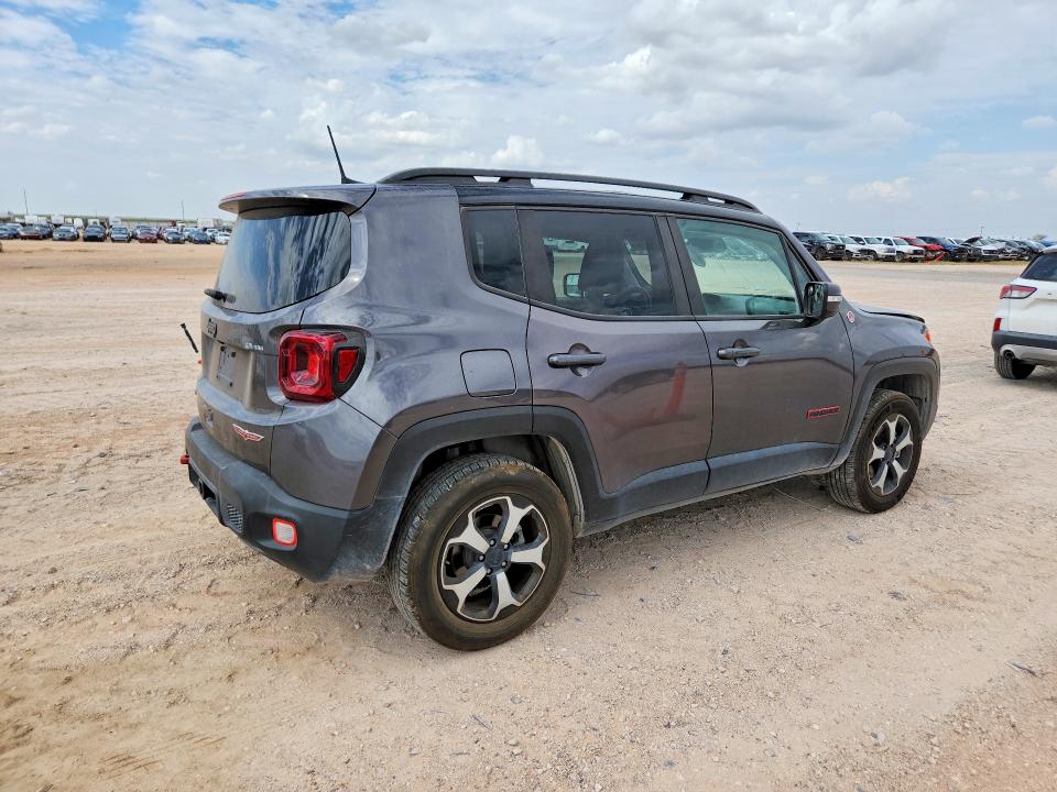 2021 Jeep Renegade VIN ZACNJDC11MPM71392 COPART salvage auction — FRONT END, Tx - Salvage Vehicle Title, sold $5,200 on 2026-08-19 (photo 3)