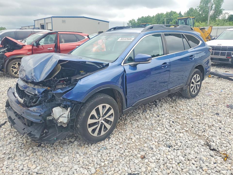 2022 Subaru VIN 4S4BTADC3N3145819 COPART salvage auction — FRONT END, Mi - Certificate Of Title, sold $4,500 on 2026-07-23 (photo 1)