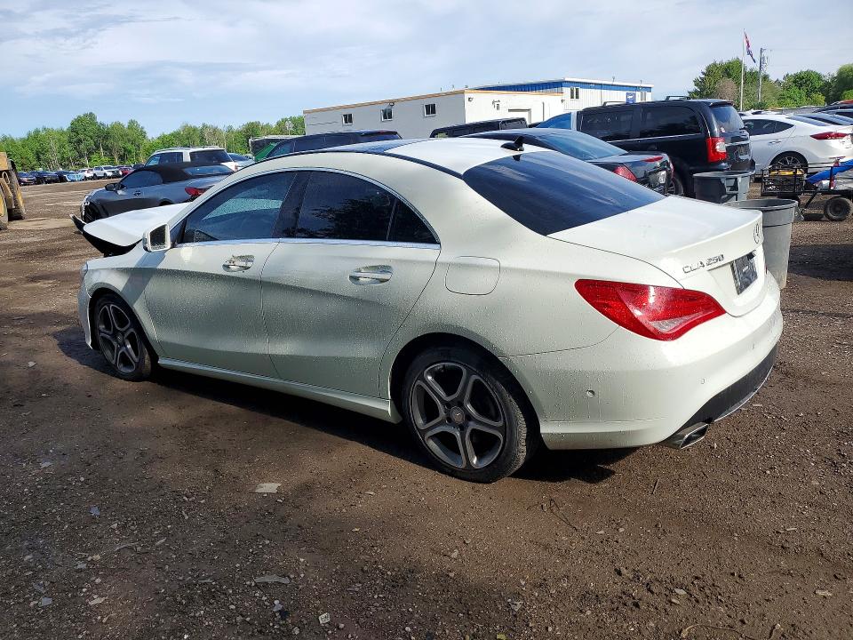 2015 Mercedes-benz Cla-klasse VIN WDDSJ4GB3FN207861 COPART salvage auction — FRONT END, On - Permit Salvage, sold $200 on 2026-07-30 (photo 2)