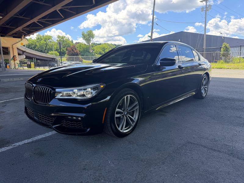 2019 BMW 7 series VIN WBA7F2C56K8240643 COPART salvage auction — NORMAL WEAR, Pa - Reconstructed Clean (P), sold $19,700 on 2026-07-27 (photo 2)