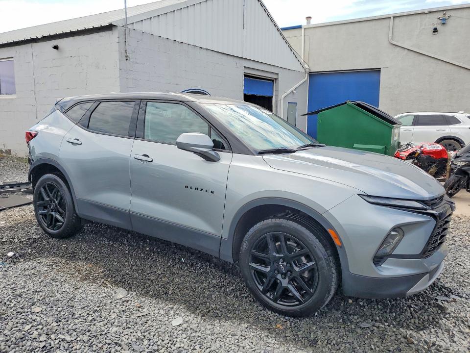 2023 Chevrolet Blazer VIN 3GNKBHR4XPS124665 COPART salvage auction — REAR END, Nj - Cert Of Title-Salvage, sold $9,500 on 2026-07-28 (photo 4)