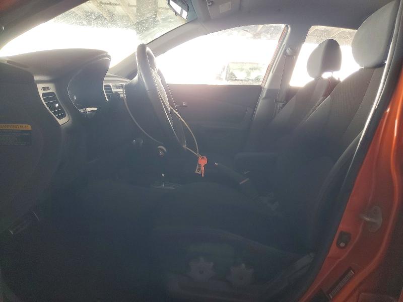 2007 Kia Rio VIN KNADE163476207196 COPART salvage auction — REAR END, Ca - Salvage Certificate, sold $300 on 2026-07-02 (photo 7)
