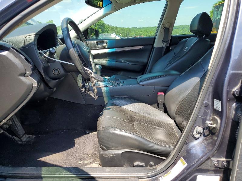 2013 Infiniti VIN JN1CV6AR7DM761978 COPART salvage auction — REAR END, Nc - Salvage Certificate Of Title, sold $825 on 2026-07-09 (photo 7)