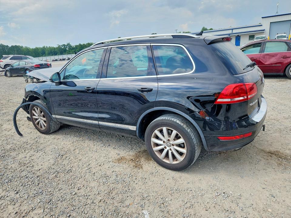 2011 Volkswagen Touareg VIN WVGFF9BP5BD000753 COPART salvage auction — FRONT END, Nc - Salvage Certificate Of Title, sold $325 on 2026-07-20 (photo 2)