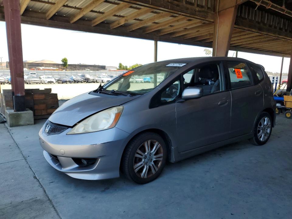 2010 Honda Fit VIN JHMGE8H4XAS007645 COPART salvage auction — FRONT END, Ca - Salvage Certificate, sold $725 on 2026-07-16 (photo 1)
