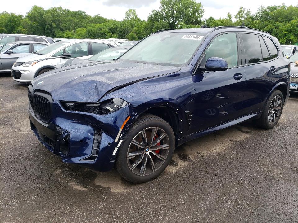 2026 BMW X5 VIN 5UX23EU04T9170531 COPART salvage auction — FRONT END, Ct - Cert Of Title-Salvage, sold $7,900 on 2026-07-24 (photo 1)