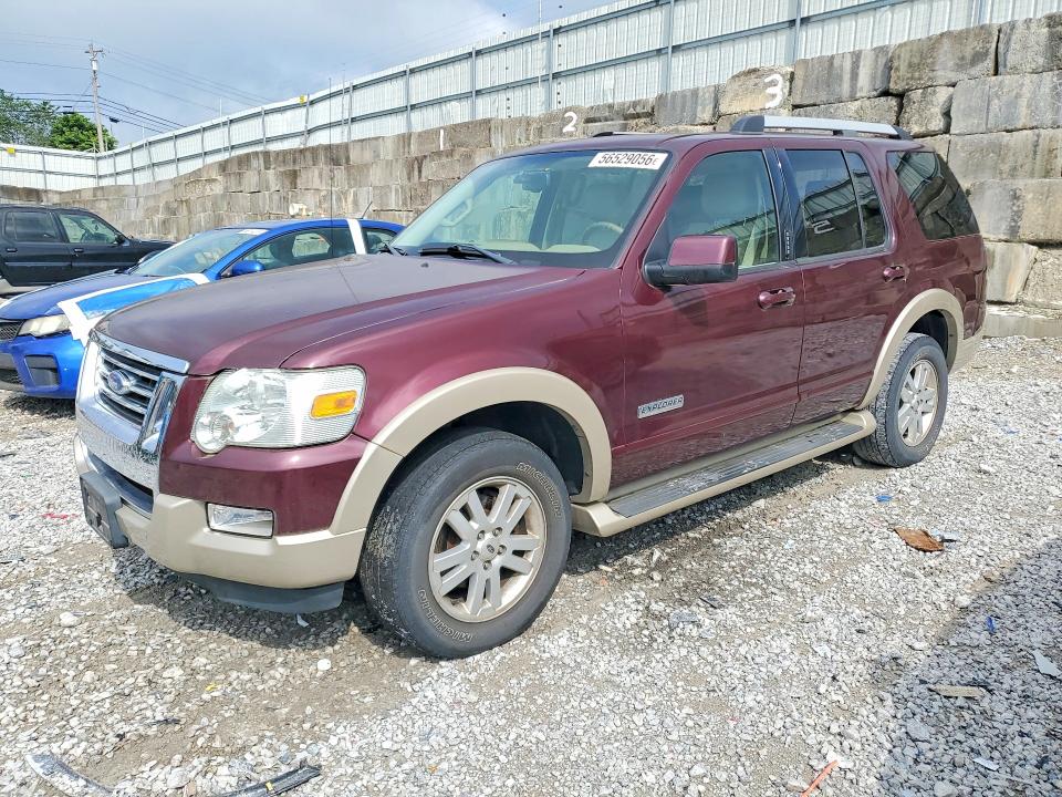 2007 Ford Explorer VIN 1FMEU74E47UA72441 COPART salvage auction — ROOF, Oh - Cert Of Title-Salvage, sold $225 on 2026-07-02 (photo 1)