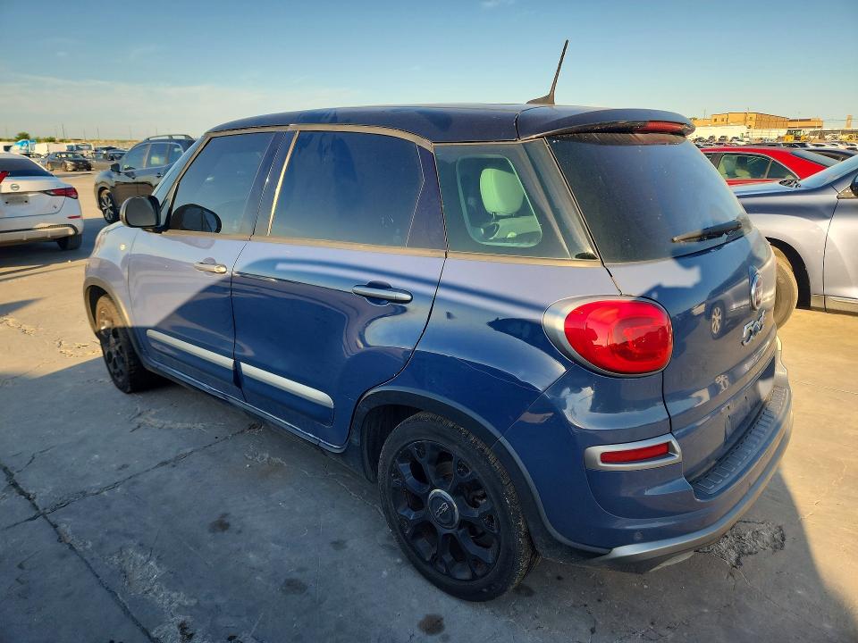 2018 Fiat 500 VIN ZFBCFADH2JZ040713 COPART salvage auction — FRONT END, Tx - Salvage Vehicle Title, sold $1,350 on 2026-07-20 (photo 2)
