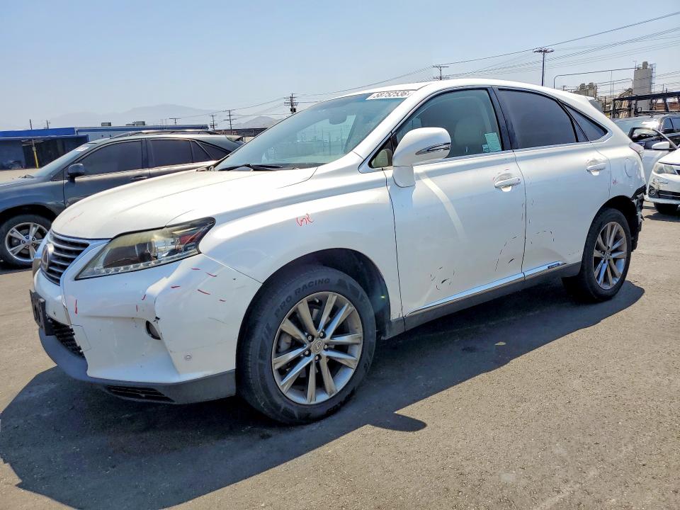 2014 Lexus Rx VIN JTJZB1BA6E2010053 COPART salvage auction — REAR END, Ca - Salvage Certificate, sold $4,700 on 2026-07-06 (photo 1)
