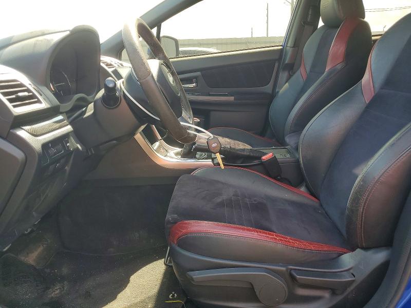 2016 Subaru Wrx VIN JF1VA2M60G9802007 COPART salvage auction — MINOR DENT/SCRATCHES, Fl - Certificate Of Title (P), sold $9,200 on 2026-07-22 (photo 7)