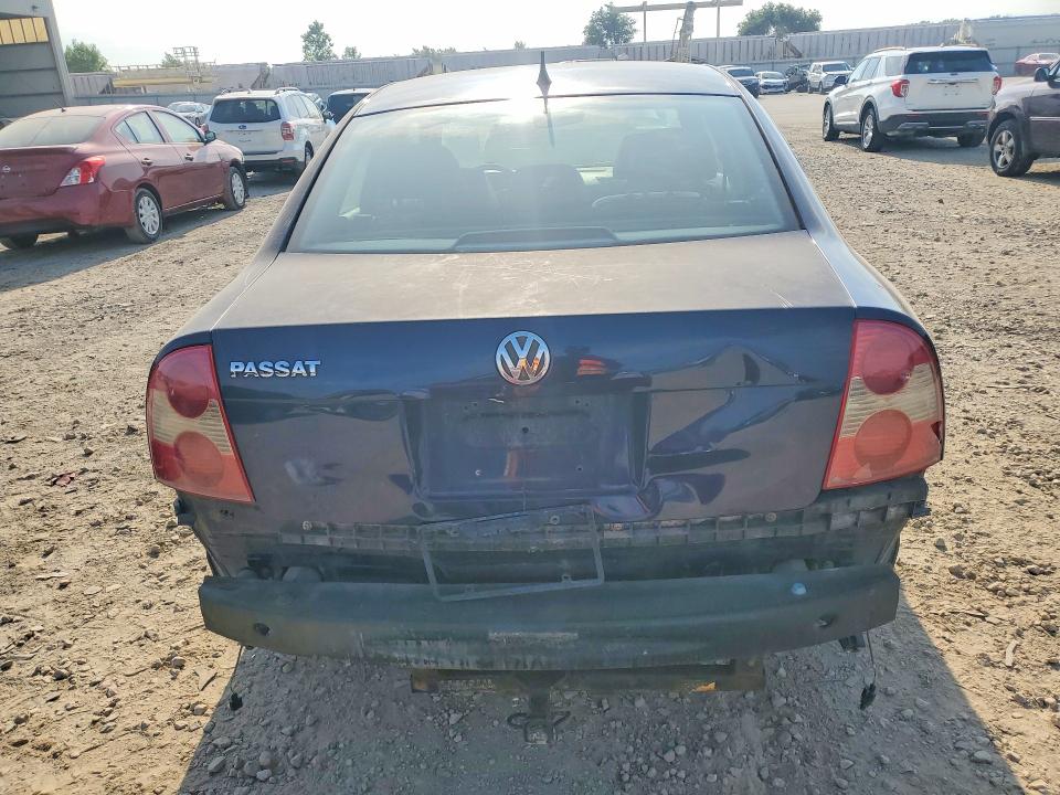 2003 Volkswagen Passat VIN WVWPD63B83P096281 COPART salvage auction — REAR END, Mo - Salvage Certificate Of Title, sold $450 on 2026-07-02 (photo 6)