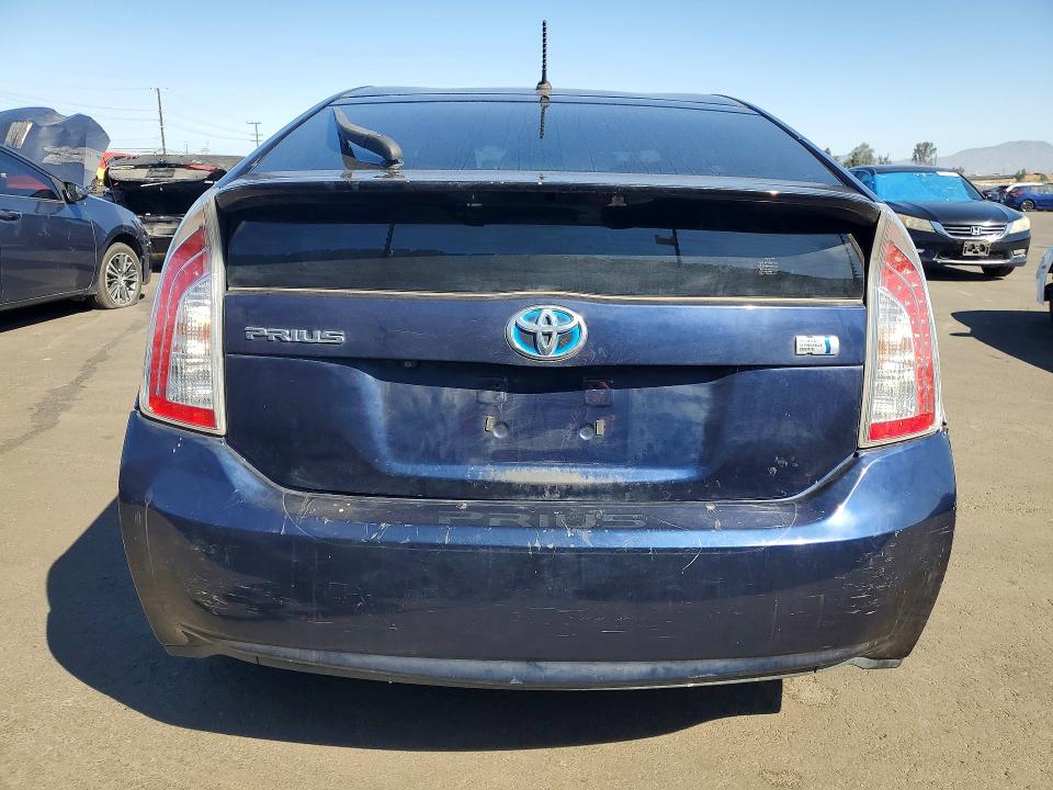 2015 Toyota Prius VIN JTDKN3DU1F0458454 COPART salvage auction — DAMAGE HISTORY, Ca - Salvage Certificate, sold $825 on 2026-07-29 (photo 6)