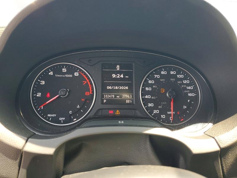 2017 Audi VIN WAUB8GFF3H1011566 COPART salvage auction — FRONT END, Va - Cert Of Title - Salvage, sold $4,400 on 2026-07-08 (photo 9)