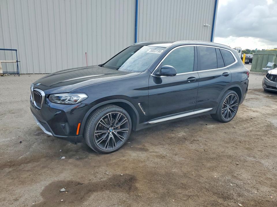 2023 BMW X3 VIN 5UX43DP04P9P51550 COPART salvage auction — UNDERCARRIAGE, Fl - Cert Of Title Slvg Rebuildable, sold $17,100 on 2026-07-13 (photo 1)