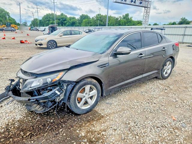 2014 Kia Optima VIN 5XXGM4A73EG269931 COPART salvage auction — FRONT END, Salvage Title, sold $350 on 2026-07-17 (photo 1)