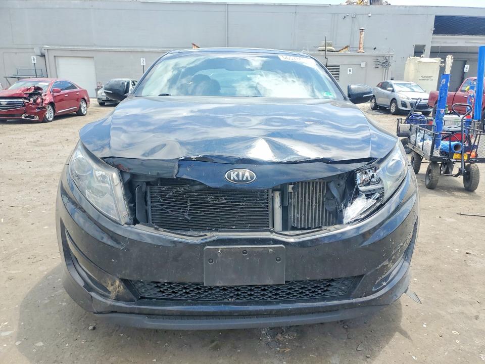 2013 Kia Optima VIN 5XXGR4A67DG208766 COPART salvage auction — FRONT END, Va - Cert Of Title - Salvage, sold $400 on 2026-07-22 (photo 5)