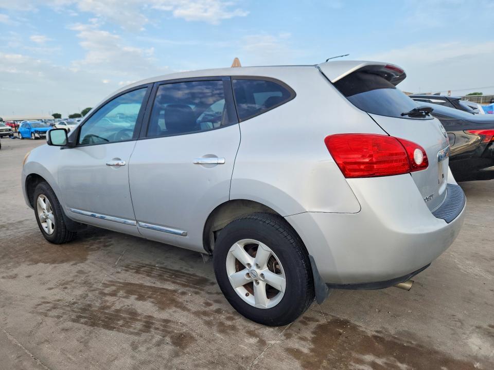 2013 Nissan Rogue sport VIN JN8AS5MT4DW529622 COPART salvage auction — REAR END, TX - CERT OF TITLE-REBUILT SALVAGE, sold $175 on 2026-07-09 (photo 2)