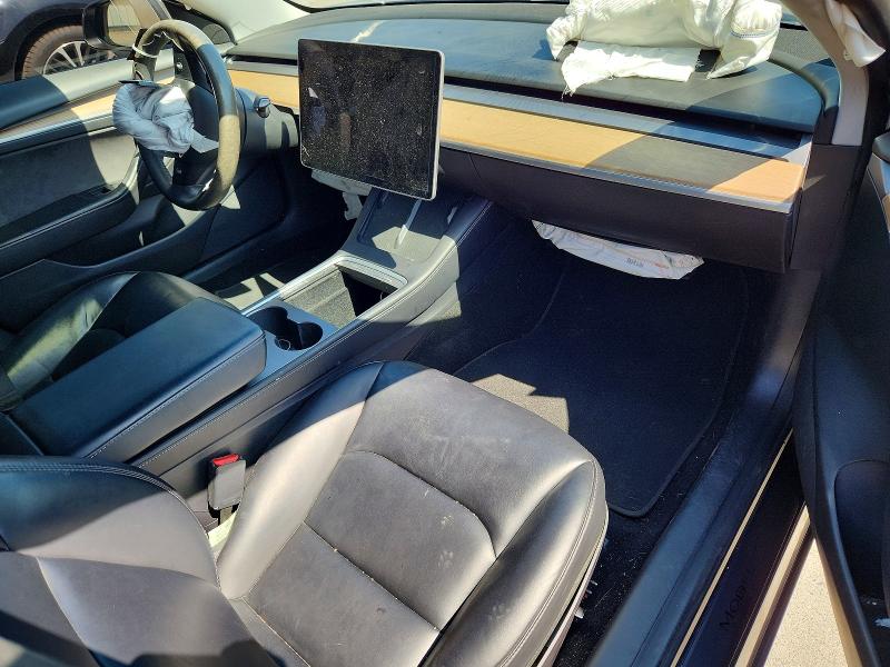 2021 Tesla Model 3 VIN 5YJ3E1EC8MF025047 COPART salvage auction — FRONT END, Salvage Title, sold $5,800 on 2026-08-20 (photo 8)