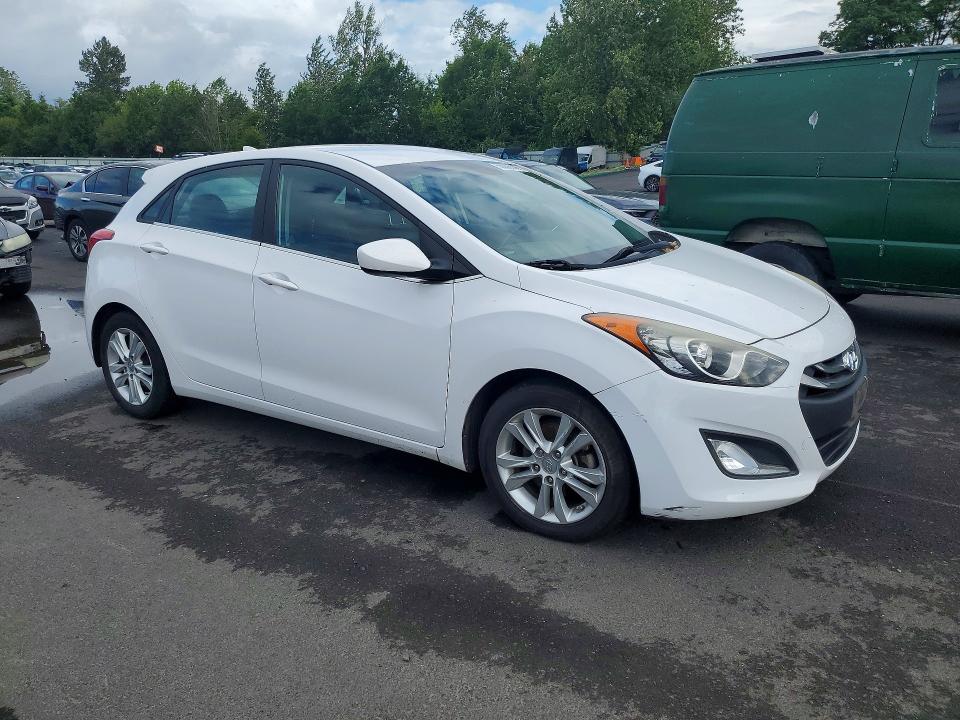 2013 Hyundai Elantra VIN KMHD35LE7DU082638 COPART salvage auction — FRONT END, Or - Salvage Title Certificate, sold $1,750 on 2026-07-15 (photo 4)